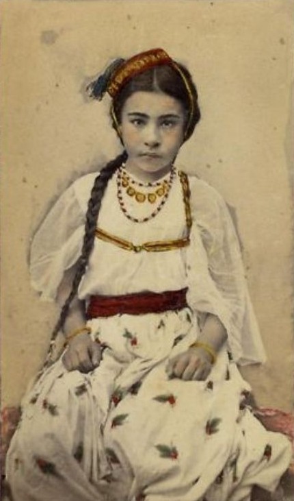 Une jeune fille d'Alger, c1865