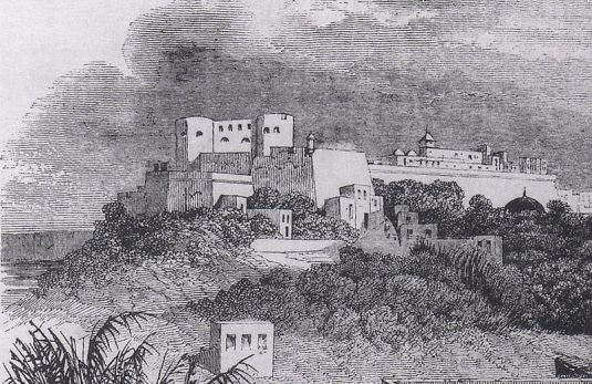 Oran_le_château_neuf_1835